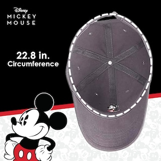 Foto 5 | Foto 5 | Dad Hat Concept One Disney Mickey Mouse Bordado En Gris - Venta Internacional.