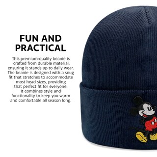 Foto 2 | Foto 2 | Gorro Con Diseño De Mickey Mouse De Disney, Tejido Ligero Para Invierno, Para Hombre - Venta Internacional.