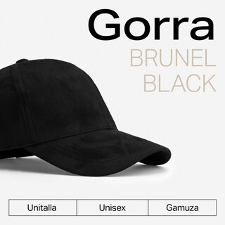 Foto 2 | Foto 2 | Gorras Brunel Unisex Color Negro Gamusa