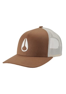 Foto 1 | Foto 1 | Gorra De Camionero Nixon Iconed Marrón/blanquecino Para Unisex - Venta Internacional.