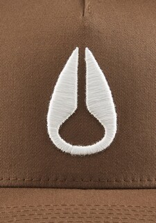 Foto 4 | Foto 4 | Gorra De Camionero Nixon Iconed Marrón/blanquecino Para Unisex - Venta Internacional.