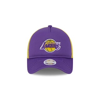 Foto 2 | Foto 2 | New Era Gorra Los Angeles Lakers Trucker Mlb 9forty Ajustable Para Mujer Color Púrpura