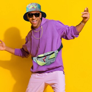 Foto 5 | Foto 5 | Disfraz Hicarer Hip Hop De Los Años 80 Y 90 Para Mujer Y Hombre, Halloween - Venta Internacional.