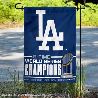 Foto 2 | Foto 2 | Garden Flag Wincraft Los Angeles Dodgers 2024 Campeones Del Mundo - Venta Internacional.