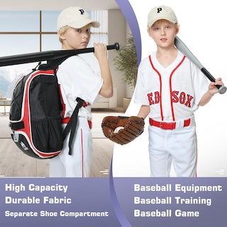 Foto 5 | Foto 5 | Bolsa De Béisbol Hemihair, Mochila De Béisbol Para Jóvenes Y Adultos - Venta Internacional.