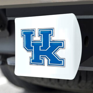 Foto 5 | Foto 5 | Funda De Enganche Fanmats De La Universidad De Kentucky, Blanca Con Logotipo 3d - Venta Internacional.