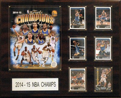 Foto 1 | Foto 1 | Placa Coleccionable C&i De Los Golden State Warriors De La Nba 2014-2015 - Venta Internacional.
