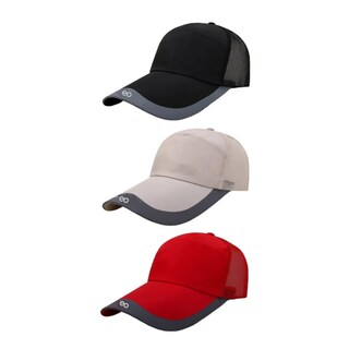 Foto 1 | Foto 1 | Kit 3pcs Gorra De Béisbol Deportiva Hombre Eo Safe Imports Esi-19660 Multicolor