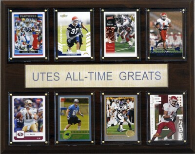 Foto 1 | Foto 1 | Placa Coleccionable De C&i Football Utah Utes, Los Mejores Jugadores De Todos Los Tiempos De La Ncaa - Venta Internacional.
