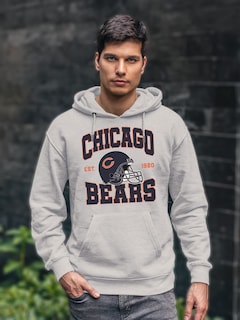 Foto 4 | Foto 4 | Sudadera Con Capucha Junk Food Clothing X Nfl Chicago Bears Team Helmet - Venta Internacional.
