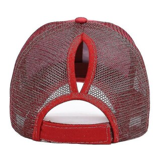 Foto 4 | Foto 4 | Gorra Huoguo Hip Hop Casual De Malla Para Mujer Estilo Hip Hop - Venta Internacional.