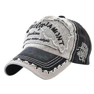 Foto 1 | Foto 1 | Gorra De Béisbol Con Visera Huoguo Bordada Con Cabeza De Tigre Negra - Venta Internacional.