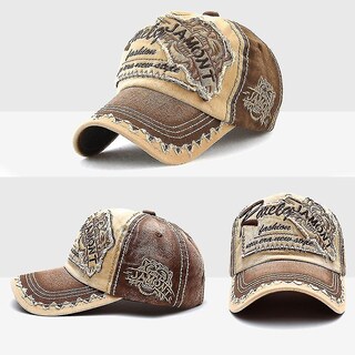 Foto 3 | Foto 3 | Gorra De Béisbol Con Visera Huoguo Bordada Con Cabeza De Tigre Negra - Venta Internacional.
