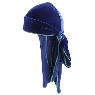 Foto 1 | Foto 1 | Gorro Huoguo Turbante Unisex Con Cola Larga Pirata Hip Hop Terciopelo Durag - Venta Internacional.