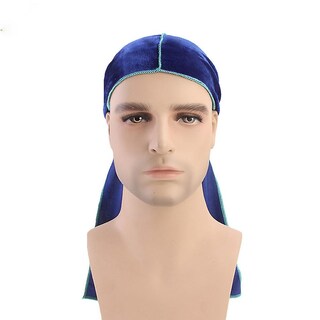 Foto 3 | Foto 3 | Gorro Huoguo  Turbante Unisex  Con Cola Larga  Pirata  Hip Hop  Terciopelo Durag - Venta Internacional.