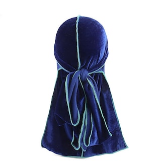 Foto 4 | Foto 4 | Gorro Huoguo Turbante Unisex Con Cola Larga Pirata Hip Hop Terciopelo Durag - Venta Internacional.
