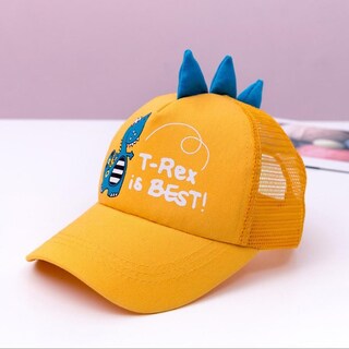 Foto 3 | Foto 3 | Gorra Huoguo De Béisbol Bordada Con Dinosaurios A La Moda Para Niños - Venta Internacional.