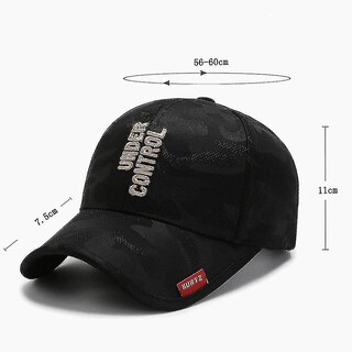 Foto 5 | Foto 5 | Gorra De Béisbol Huoguo Para Mujer Bordada Street Black - Venta Internacional.