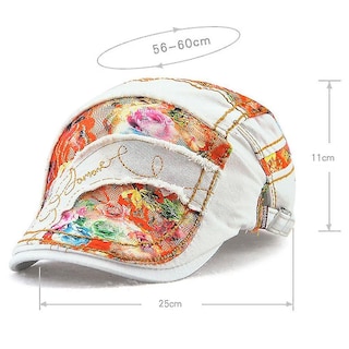 Foto 4 | Foto 4 | Gorra De Béisbol Huoguo Gorra De Encaje Con Protección Solar Para Mujer Color Azul Lago - Venta Internacional.