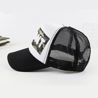 Foto 3 | Foto 3 | Gorra Huoguo De Béisbol Con Forma De Red Antideslizante Con Visera Solar Blanca - Venta Internacional.