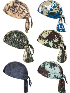 Foto 1 | Foto 1 | Gorro Que Absorbe El Sudor  Forro De Casco  Calavera  Paquete De 6 - Venta Internacional.