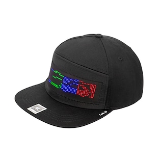 Foto 1 | Foto 1 | Gorra Lab.g De Desplazamiento Fuente De Pantalla Led Negro
