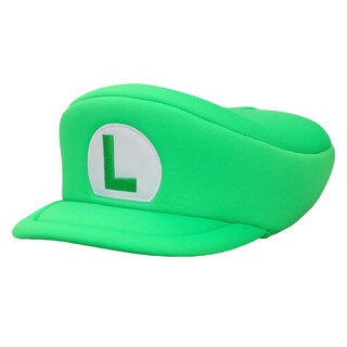 Foto 1 | Foto 1 | Gorra Bioworld Super Mario Bros Luigi L Patch, Boina Verde Para Adulto - Venta Internacional.