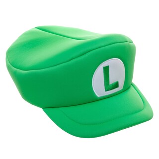 Foto 3 | Foto 3 | Gorra Bioworld Super Mario Bros Luigi L Patch, Boina Verde Para Adulto - Venta Internacional.