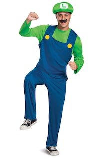Foto 1 | Foto 1 | Disfraz: Disfraz De Luigi Oficial De Nintendo Super Mario Bros. - Venta Internacional.