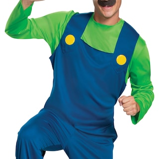 Foto 3 | Foto 3 | Disfraz: Disfraz De Luigi Oficial De Nintendo Super Mario Bros. - Venta Internacional.