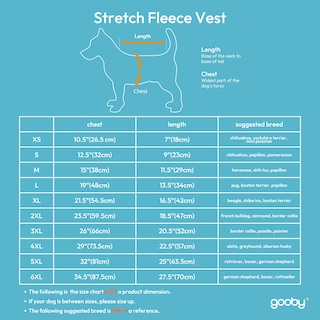 Foto 2 | Foto 2 | Jersey Para Perro Gooby, Chaleco De Forro Polar Elástico, Rojo, Talla 3xl - Venta Internacional.