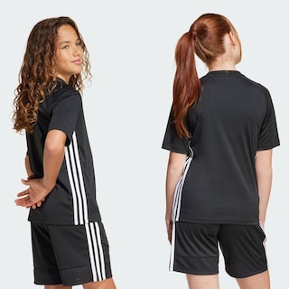 Foto 6 | Foto 6 | Playera Tiro 25 Essentials Kids Adidas Negra para Niños