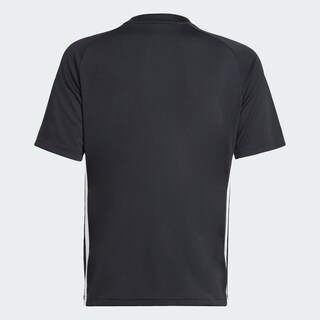 Foto 8 | Foto 8 | Playera Tiro 25 Essentials Kids Adidas Negra para Niños