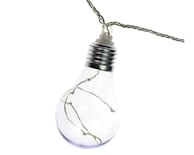 Serie de 10 Luces Led de 10x6 cm Chic Fantasy Vintage Cálida