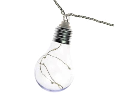 Foto 1 | Foto 1 | Serie de 10 Luces Led de 8.5x5 cm Chic Fantasy Vintage color Blanco