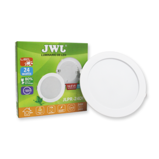 Foto 1 | Foto 1 | Luminaria Led Empotrable Redonda 24w Jwj Jlpr-24dic Luz Cálida