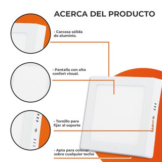 Foto 5 | Foto 5 | Lampara de Techo Tecnolite 12 W