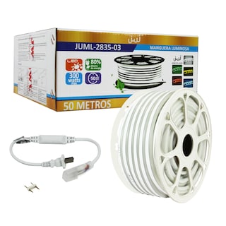 Foto 2 | Foto 2 | Manguera de Luz Led Neón Jwj Juml-2835-0350 color Rosa de 50 m