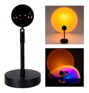 Foto 2 | Foto 2 | Lámpara de Proyección Sunset Malubero color Negro Usb Luz con de Puesta de Sol