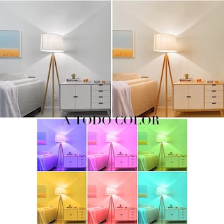 Foto 3 | Foto 3 | Paquete de 4 Focos Inteligentes Wifi Multicolor y Luz Blanca Fría y Cálida Bombilla Inteligente Rgb y Luz Blanca