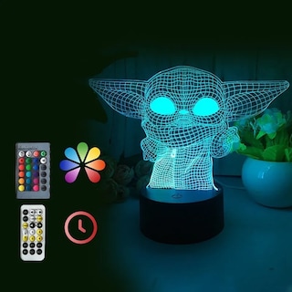 Foto 2 | Foto 2 | Lampara Led  Infantil Malubero  Yoda