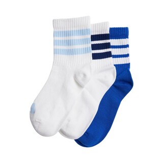 Foto 1 | Foto 1 | Calcetines Acanalados 3 Pares Kids Adidas Blanco Niños