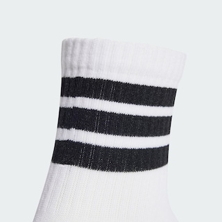 Foto 4 | Foto 4 | Calcetines Acanalados 3 Pares Kids Adidas Blanco Niños