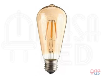 Foto 4 | Foto 4 | Focos Led Vintage Hee ST64 color Transparente 2 Piezas