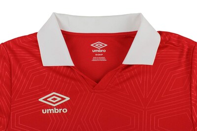 Foto 2 | Foto 2 | Jersey Umbro Para Hombre Con Cristal En Forma De Diamante, Color Bermellón/blanco, Talla Xxl - Venta Internacional.