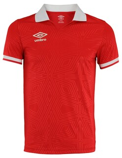 Foto 1 | Foto 1 | Jersey Umbro Para Hombre Con Cristal De Diamante, Color Bermellón/blanco, Talla S - Venta Internacional.