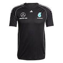 Playera De Mecánico Mercedes - Amg Petronas F1 Team Adidas Negro Hombre