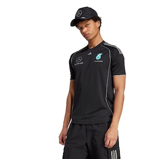 Foto 2 | Foto 2 | Playera De Mecánico Mercedes - Amg Petronas F1 Team Adidas Negro Hombre