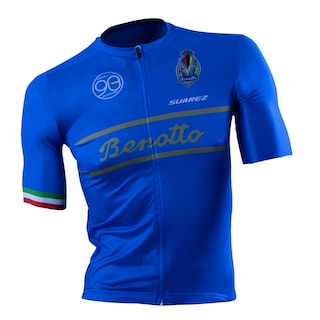 Foto 1 | Foto 1 | Jersey para Ciclista Benotto Edición Especial 90 Años Azul