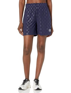 Foto 1 | Foto 1 | Pantalones Cortos Umbro Para Mujer, A Cuadros, Azul Marino, Talla L - Venta Internacional.